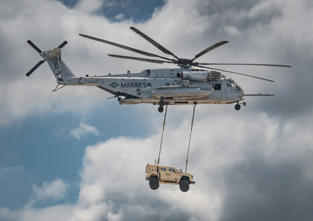 Marine Corps family at home