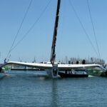 modern sailing dinghy