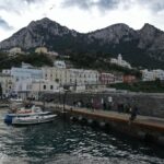 view of Capri from sea